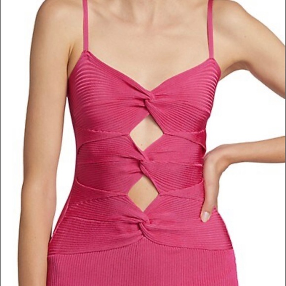 Cult Gaia Zenda Knit Cut-Out Minidress - Picture 2 of 5